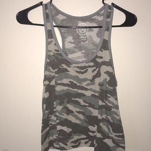 Camo crop top
